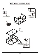 Preview for 11 page of Furniture of America YNJ-18714C13 Assembly Instructions Manual