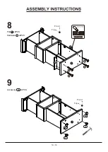 Preview for 14 page of Furniture of America YNJ-18714C13 Assembly Instructions Manual