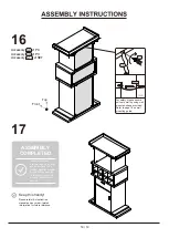 Preview for 18 page of Furniture of America YNJ-18714C13 Assembly Instructions Manual