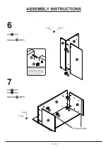 Preview for 11 page of Furniture of America YNJ-18715C25 Assembly Instructions Manual