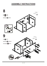 Preview for 12 page of Furniture of America YNJ-18715C25 Assembly Instructions Manual