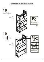 Preview for 17 page of Furniture of America YNJ-18715C25 Assembly Instructions Manual