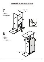 Preview for 12 page of Furniture of America YNJ-18716C12 Assembly Instructions Manual