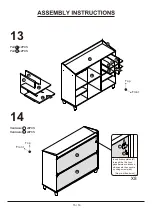 Preview for 15 page of Furniture of America YNJ-18716C12 Assembly Instructions Manual