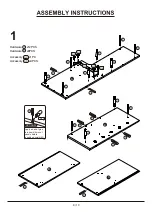 Preview for 8 page of Furniture of America YNJ-18718C31 Assembly Instructions Manual