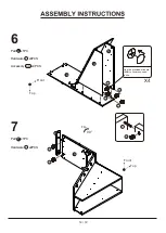 Preview for 12 page of Furniture of America YNJ-18718C31 Assembly Instructions Manual