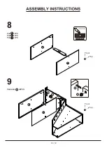 Preview for 13 page of Furniture of America YNJ-18718C31 Assembly Instructions Manual