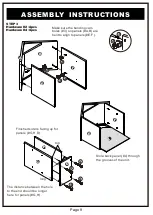 Preview for 9 page of Furniture of America YNJ-1877C25 Assembly Instructions Manual