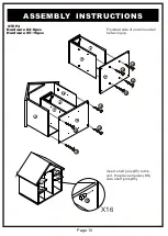 Preview for 10 page of Furniture of America YNJ-1877C25 Assembly Instructions Manual