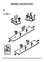 Preview for 8 page of Furniture of America YNJ-18804C24 Assembly Instructions Manual