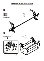 Preview for 12 page of Furniture of America YNJ-1891C25 Assembly Instructions Manual