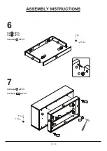 Preview for 11 page of Furniture of America YNJ-1893C25 Aassembly Instructions