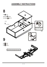 Preview for 12 page of Furniture of America YNJ-1893C25 Aassembly Instructions