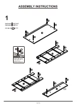 Preview for 8 page of Furniture of America YNJ-19603C24-S Assembly Instructions Manual