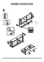 Preview for 12 page of Furniture of America YNJ-19603C24-S Assembly Instructions Manual