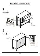 Preview for 13 page of Furniture of America YNJ-19603C24-S Assembly Instructions Manual