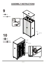 Preview for 13 page of Furniture of America YNJ-19604C25 Assembly Instructions Manual