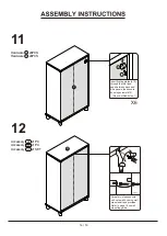 Preview for 14 page of Furniture of America YNJ-19604C25 Assembly Instructions Manual