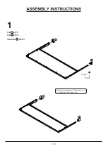 Preview for 7 page of Furniture of America YNJ-1967C25-CK Assembly Instructions Manual