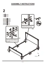 Preview for 8 page of Furniture of America YNJ-1967C25-CK Assembly Instructions Manual