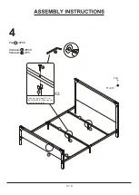 Preview for 10 page of Furniture of America YNJ-1967C25-CK Assembly Instructions Manual