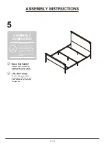 Preview for 11 page of Furniture of America YNJ-1967C25-CK Assembly Instructions Manual