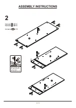 Preview for 9 page of Furniture of America YNJ-19702C24 Assembly Instructions Manual