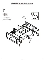 Preview for 13 page of Furniture of America YNJ-19702C24 Assembly Instructions Manual