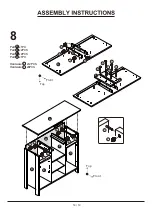 Preview for 14 page of Furniture of America YNJ-19702C24 Assembly Instructions Manual