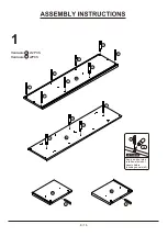 Предварительный просмотр 8 страницы Furniture of America YNJ-1981C2 Assembly Instructions Manual