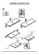 Preview for 9 page of Furniture of America YNJ-1982C24 Assembly Instructions Manual