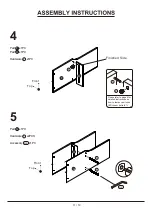 Preview for 11 page of Furniture of America YNJ-1982C24 Assembly Instructions Manual