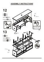 Preview for 15 page of Furniture of America YNJ-1982C24 Assembly Instructions Manual