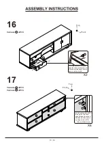 Preview for 17 page of Furniture of America YNJ-1982C24 Assembly Instructions Manual