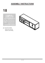 Preview for 18 page of Furniture of America YNJ-1982C24 Assembly Instructions Manual