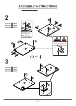 Preview for 9 page of Furniture of America YNJ-1984C25 Assembly Instructions Manual