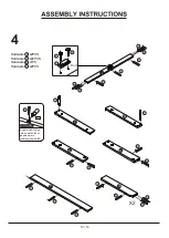 Preview for 10 page of Furniture of America YNJ-1984C25 Assembly Instructions Manual