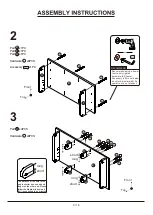 Preview for 8 page of Furniture of America YNJ-1996C25 Assembly Instructions Manual