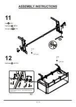 Preview for 13 page of Furniture of America YNJ-1996C25 Assembly Instructions Manual