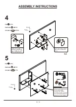 Preview for 10 page of Furniture of America YNJ-1997C24 Assembly Instructions Manual