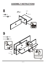 Preview for 12 page of Furniture of America YNJ-1997C24 Assembly Instructions Manual