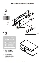 Preview for 14 page of Furniture of America YNJ-1997C24 Assembly Instructions Manual