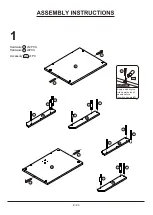 Preview for 8 page of Furniture of America YNJ-2052C25-DS Assembly Instruction Manual