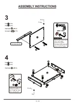 Preview for 10 page of Furniture of America YNJ-2052C25-DS Assembly Instruction Manual