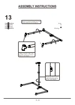 Preview for 15 page of Furniture of America YNJ-2052C25-DS Assembly Instruction Manual