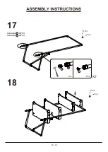 Preview for 18 page of Furniture of America YNJ-2052C25-DS Assembly Instruction Manual