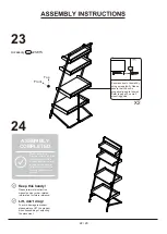 Preview for 22 page of Furniture of America YNJ-2052C25-DS Assembly Instruction Manual