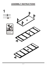 Preview for 8 page of Furniture of America YNJ-2061C35 Assembly Instructions Manual