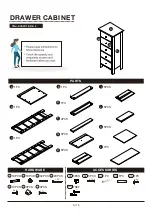 Предварительный просмотр 6 страницы Furniture of America YNJ-2064C1-L Assembly Instructions Manual