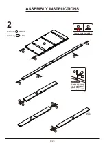 Preview for 9 page of Furniture of America YNJ-2065C1 Assembly Instructions Manual